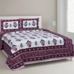 Cotton Printed Bedsheet - Image 2