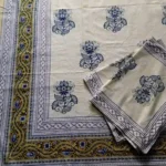 Handblock Cotton Bedsheet - Image 4