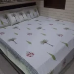 Handblock Cotton Bedsheet - Image 5