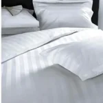 Hotel Satin Stripe Bed Sheet - Image 3