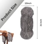Super Absorbent Microfiber Dog Bath Towels for Drying Dogs Cats - Image 7