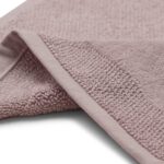Pure Home and Living Set of 8 Beige Cotton Face Towels - Image 3