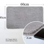 Magic Home Bathroom Door Mats Anti Slip Water Soak Size 40X60 Cm Pack of 1 Beige - Image 6