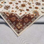 Solid Wool Rug Vintage Farmhouse Carpet Contemporary Floor Cover for Living Room Bedroom Home Office Non-Slip Low Pile Accent - Image 2
