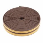 Sealplus 6 Meters Epdm Self Adhesive Weather Strip Seal Door Window Fitting Brown - Image 2