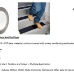 Sealplus Black Anti Skid Tape PET + PVC - Image 3